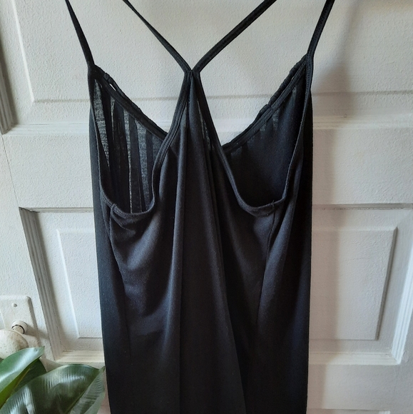 Black Fringe Swim Cover Dress - Picture 3 of 3